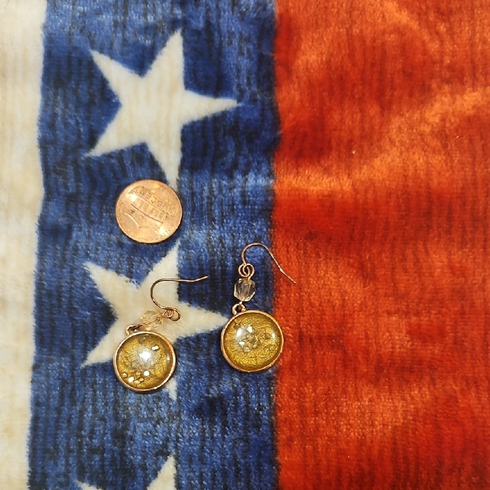 Gold Dangle Earrings